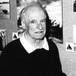 Bill Luders at a commemoration in Stamford, Conn., of the work of Luders Marine Construction Company.