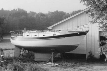 Bluebonnet appears to be at peace in her rural setting as she awaits her launch date.