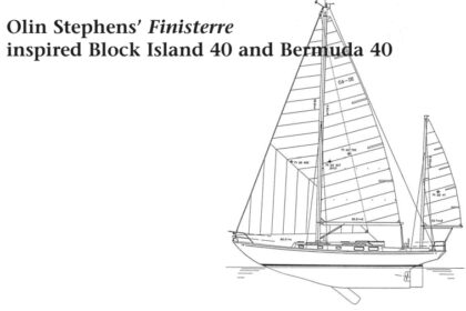 Block Island 40 sailplan