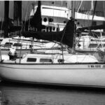The Ranger 23 that won Frank’s heart, after he crawled in and around only 300 other sailboats.