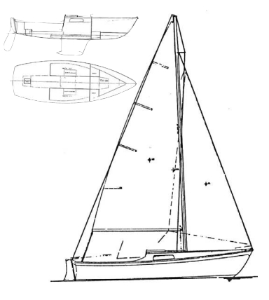 Cal 20 sail plan