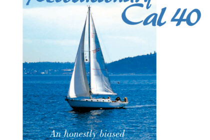 Wings enjoys a daysail in Seattle. This Cal 40 is owned by three Seattle couples: Steve and Kathy Jacobsen, Chris Pittack and Annie Fitzpatrick, and Bob and Kathy Peters.