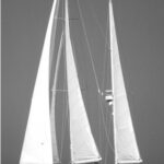 Picture of an American sailboat