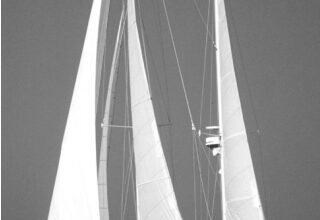 Picture of an American sailboat