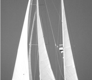 Picture of an American sailboat