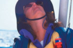 Picture of a woman sailing