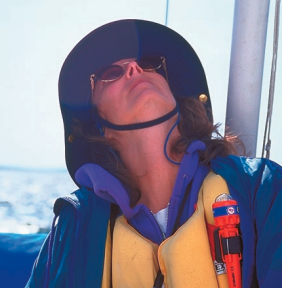 Picture of a woman sailing