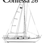 Contessa 26 sailplan