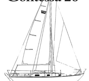 Contessa 26 sailplan