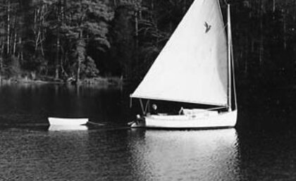 Before the refit: Dabbler as a Marshall Cat Sanderling.