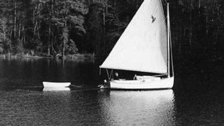 Before the refit: Dabbler as a Marshall Cat Sanderling.