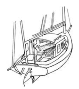 Sketch of revised interior.