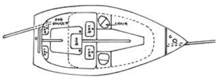 Dabbler’s modified interior.
