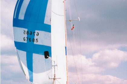 One of only 60 built, this Ericson 36C spends her time cruising the Bahamas with Angel and Alan Hauch.