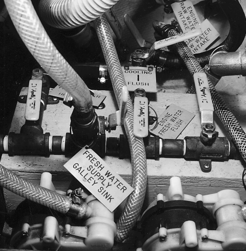 Picture of a freshwater flush system