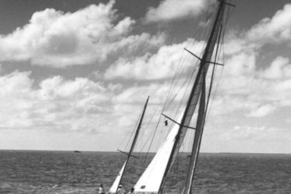 Stormy Weather in the Miami - Nassau Race, 1938.