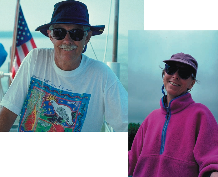 Pictures of John and Sandy Larson