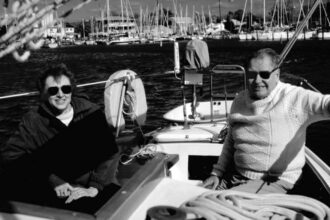 Heavy and solid, the Pearson Commander is a “joy to sail,” according to Pat and John.