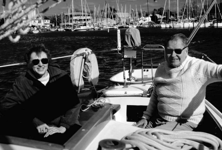 Heavy and solid, the Pearson Commander is a “joy to sail,” according to Pat and John.