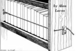 illustration of bookcase