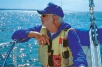 Jerry Powlas sailing