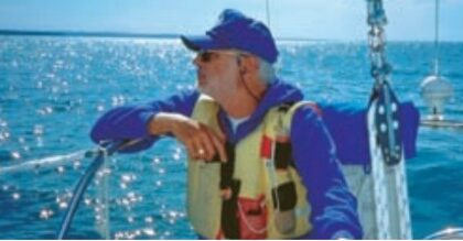 Jerry Powlas sailing