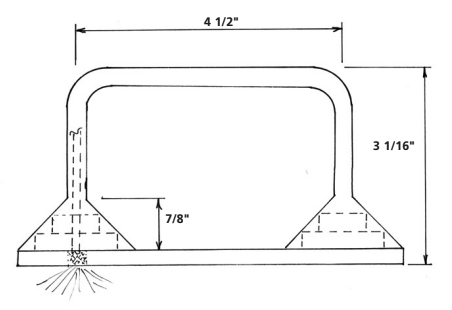 Picture of whisker pole setup diagram