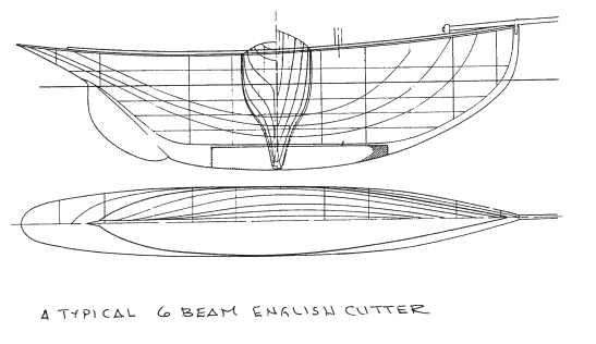 A typical 6 beam english cutter