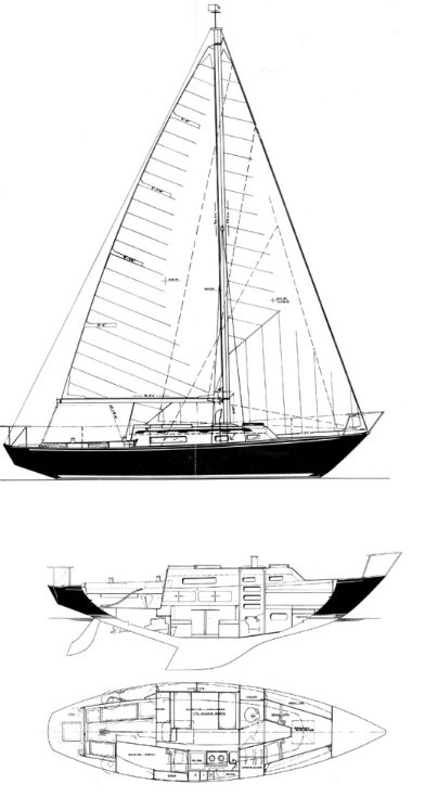 Redwing 30 Sailplan