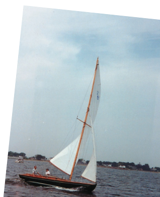 The boat that started a company, Roger’s sloop, Resolute, continues to look good and do well in races in spite of her 80 years.