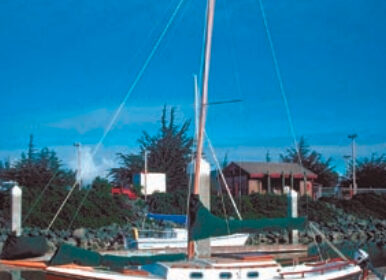Scallywag, a 1973 MacGregor Venture Newport after her refit.