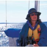 Karen Larson sailing