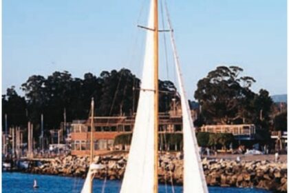 The Cheoy Lee Offshore 40, like her inspiration, the Rhodes Reliant, turns heads wherever she goes. Tim Litvin’s Offshore 40 was the last of the series built by Cheoy Lee.