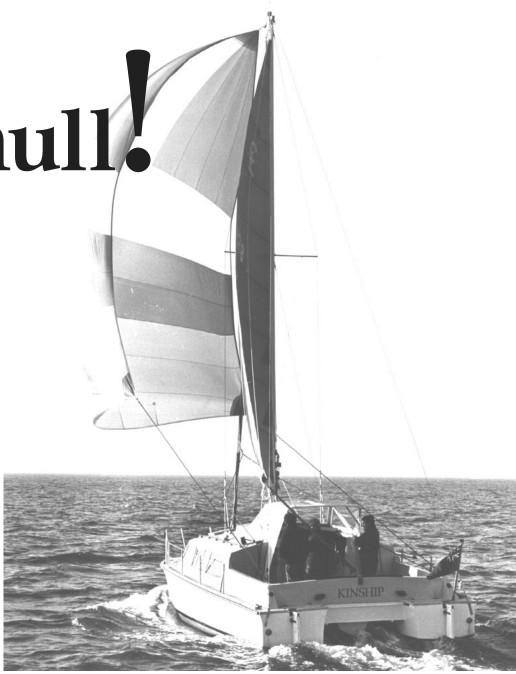 A Catalac 27 sets out to sea.