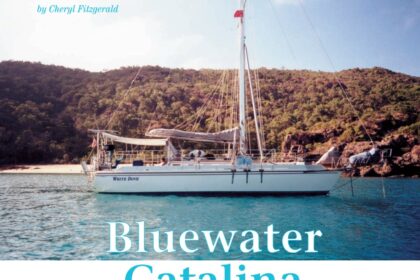 Cheryl and Jerry Fitzgerald’s Catalina 36, White Dove.