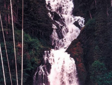 Picture of a waterfall