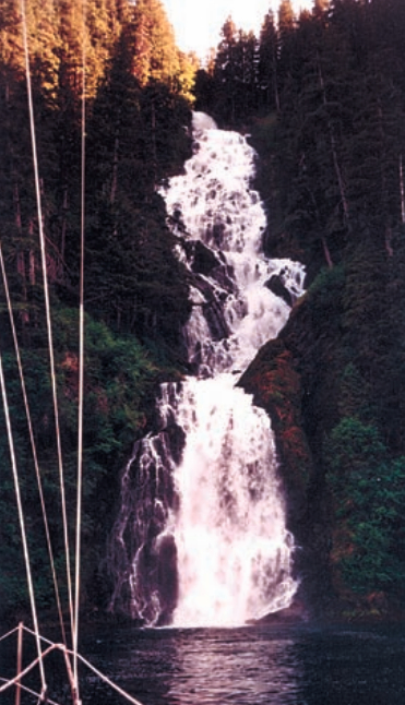 Picture of a waterfall