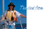 Picture of someone sailing