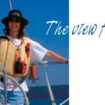 Picture of someone sailing