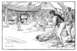 Reproduced from the 1905 edition of Sailing Alone Around the World, by Captain Joshua Slocum (The Century Co, New York). Art by Thomas Fogarty.
