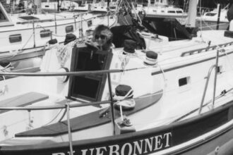 Jeanette Ralph enjoys her gorgeous “new” boat and the prospect of retiring in style.