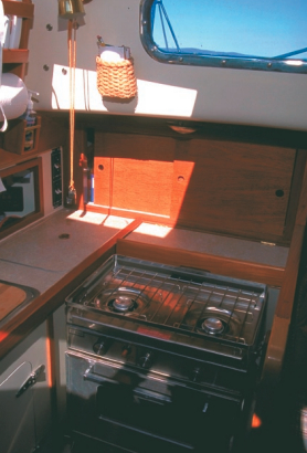 Picture of a boat interior
