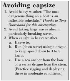 Avoiding capsize