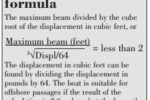 Capsize screening formula