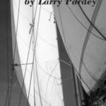 The staysail is sheeted inside the forward lower shroud.