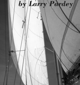 The staysail is sheeted inside the forward lower shroud.