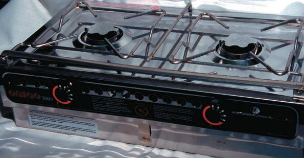 Picture of a galley stove