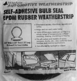 Weather Strip as a hood gasket
