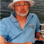 Picture of a man on a boat