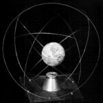 Roy built this scale model to help visualize the 24 satellites in six orbits.